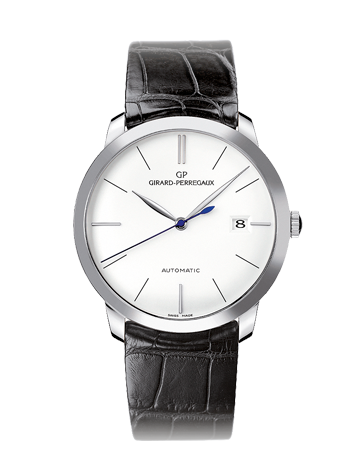 Girard-Perregaux 1966 38 White Gold / Silver / Alligator 49525-53-131-BK6A Girard-Perregaux 1966 38 White Gold / Silver / Alligator 49525-53-131-BK6A