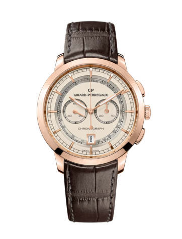 Girard-Perregaux 1966 Chronograph Pink Gold White 49529-52-131-BABA Girard-Perregaux 1966 Chronograph Pink Gold White 49529-52-131-BABA