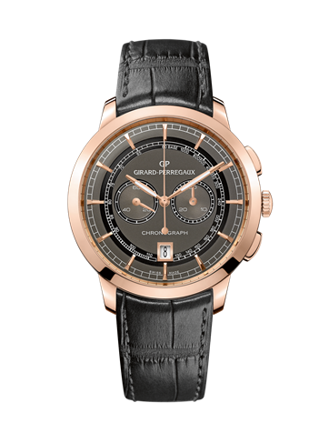 Girard-Perregaux 1966 Chronograph Pink Gold Grey 49529-52-231-BA6A 