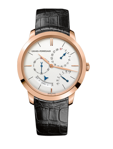 Girard-Perregaux 1966 Annual Calendar Equation of Time Pink Gold 49538-52-131-BK6A Girard-Perregaux 1966 Annual Calendar Equation of Time Pink Gold 49538-52-131-BK6A