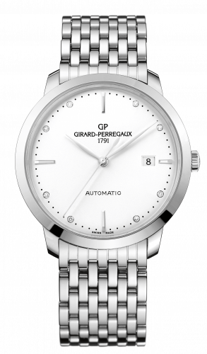 Girard-Perregaux 1966 40 Stainless Steel Bracelet 49555-11-1A1-11A Girard-Perregaux 1966 40 Stainless Steel Bracelet 49555-11-1A1-11A