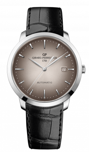 Girard-Perregaux 1966 40 Stainless Steel Black Alligator Strap 49555-11-231-BB60 Girard-Perregaux 1966 40 Stainless Steel Black Alligator Strap 49555-11-231-BB60