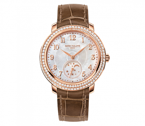 Patek Philippe Moonphase 4968 Rose Gold / White Mother of Pearl 4968R-001 Patek Philippe Moonphase 4968 Rose Gold / White Mother of Pearl 4968R-001