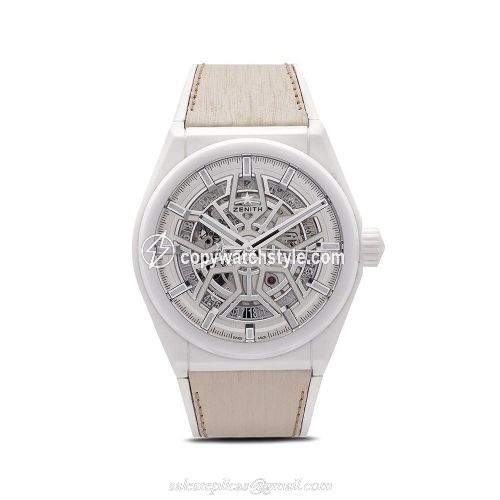 Zenith Defy Classic 41mm White Ceramic / Farfetch 49.9002.670/01.R794 Zenith Defy Classic 41mm White Ceramic / Farfetch 49.9002.670/01.R794