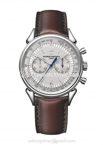 Vacheron Constantin Historiques Cornes de Vache 1955 Stainless Steel / Silver 5000H/000A-B582 Vacheron Constantin Historiques Cornes de Vache 1955 Stainless Steel / Silver 5000H/000A-B582