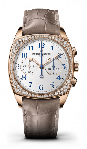 Vacheron Constantin Harmony Chronograph Small Model Pink Gold / Diamond 5005S/000R-B053