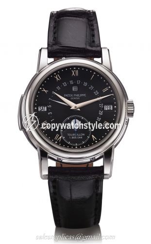 Patek Philippe Tourbillon Minute Repeater Perpetual Calendar 5016 Black Roman 5016 BR Patek Philippe Tourbillon Minute Repeater Perpetual Calendar 5016 Black Roman 5016 BR
