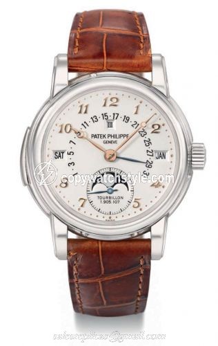 Patek Philippe Tourbillon Minute Repeater Perpetual Calendar 5016P Pink Breguet 5016P-021 Patek Philippe Tourbillon Minute Repeater Perpetual Calendar 5016P Pink Breguet 5016P-021