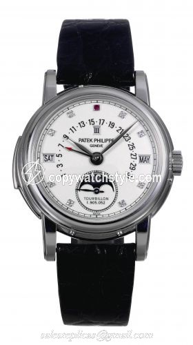 Patek Philippe Tourbillon Minute Repeater Perpetual Calendar 5016P White Diamond 5016P WD Patek Philippe Tourbillon Minute Repeater Perpetual Calendar 5016P White Diamond 5016P WD