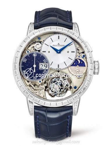 Jaeger-LeCoultre Master Grande Tradition Gyrotourbillon 3 Pink Gold / Blue 5033401 Jaeger-LeCoultre Master Grande Tradition Gyrotourbillon 3 Pink Gold / Blue 5033401