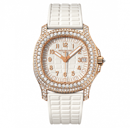 Patek Philippe Aquanaut 5069 Rose Gold White 5069R-001 Patek Philippe Aquanaut 5069 Rose Gold White 5069R-001