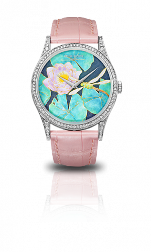 Patek Philippe Calatrava 5077 Water Lilies and Dragonfly 5077/100G-015 Patek Philippe Calatrava 5077 Water Lilies and Dragonfly 5077/100G-015