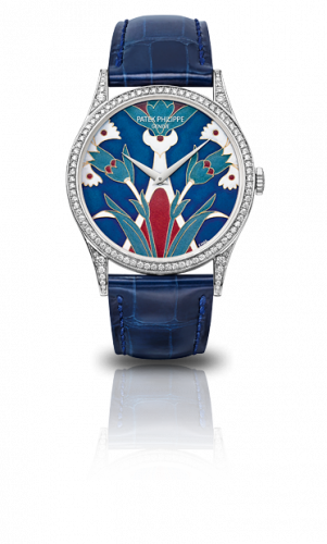 Patek Philippe Calatrava 5077 Turkish Motifs Petals & Harmonies 5077/100G-018 Patek Philippe Calatrava 5077 Turkish Motifs Petals & Harmonies 5077/100G-018