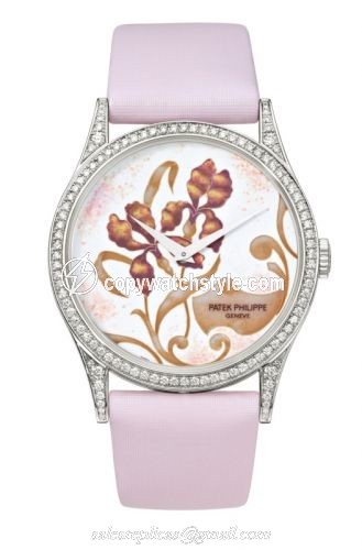 Patek Philippe Calatrava 5077 Floral Arabesques 5077/100P-016 Patek Philippe Calatrava 5077 Floral Arabesques 5077/100P-016