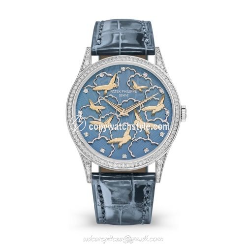 Patek Philippe Calatrava 5077G Pictures in Relief / Birds and Clouds 5077/101G-010 Patek Philippe Calatrava 5077G Pictures in Relief / Birds and Clouds 5077/101G-010