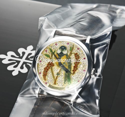 Patek Philippe Calatrava 5077 Parrot 5077P-028 Patek Philippe Calatrava 5077 Parrot 5077P-028