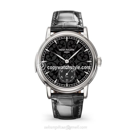 Patek Philippe Minute Repeater 5078 White Gold / Arabesque Enamel 5078G-010 Patek Philippe Minute Repeater 5078 White Gold / Arabesque Enamel 5078G-010
