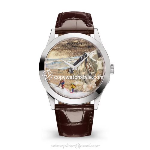 Patek Philippe Calatrava 5089 Swiss Alps / Roped Alpinists 5089G-059 Patek Philippe Calatrava 5089 Swiss Alps / Roped Alpinists 5089G-059