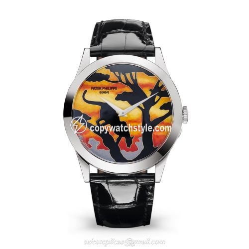 Patek Philippe Calatrava 5089 Leopard at Sunset 5089G-078 Patek Philippe Calatrava 5089 Leopard at Sunset 5089G-078