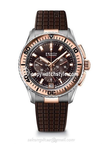 Zenith El Primero Stratos Flyback Two Tone 51.2061.405/75.R516 Zenith El Primero Stratos Flyback Two Tone 51.2061.405/75.R516
