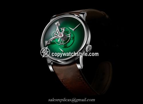 MB&F Legacy Machine LM101 Moser Cosmic Green 51.SL.MG MB&F Legacy Machine LM101 Moser Cosmic Green 51.SL.MG