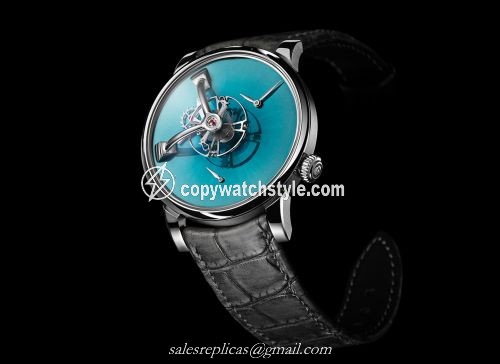 MB&F Legacy Machine LM101 Moser Aqua Blue 51.SL.MS