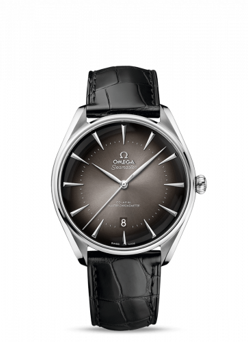 Omega Seamaster Master Co-Axial 39.5 Paris Edition Stainless Steel / Grey / Alligator 511.13.40.20.06.001 Omega Seamaster Master Co-Axial 39.5 Paris Edition Stainless Steel / Grey / Alligator 511.13.40.20.06.001