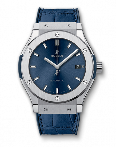 Hublot Classic Fusion 45 Titanium / Blue 511.NX.7170.LR Hublot Classic Fusion 45 Titanium / Blue 511.NX.7170.LR