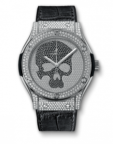 Hublot Classic Fusion 45 Skull Full Pave 511.NX.9000.LR.1704.SKULL Hublot Classic Fusion 45 Skull Full Pave 511.NX.9000.LR.1704.SKULL