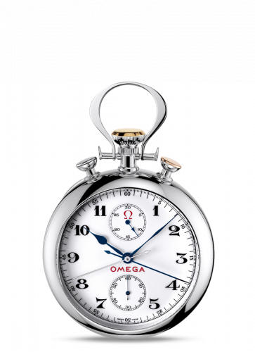 Omega Olympic Pocket Watch 1932 White Gold 5110.20.00