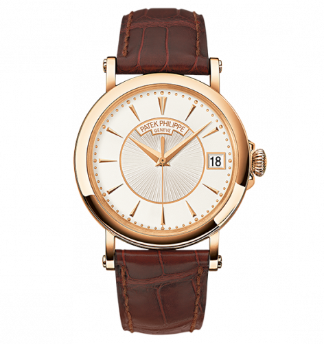 Patek Philippe Calatrava 5153R Rose Gold / Silver 5153R-001 Patek Philippe Calatrava 5153R Rose Gold / Silver 5153R-001