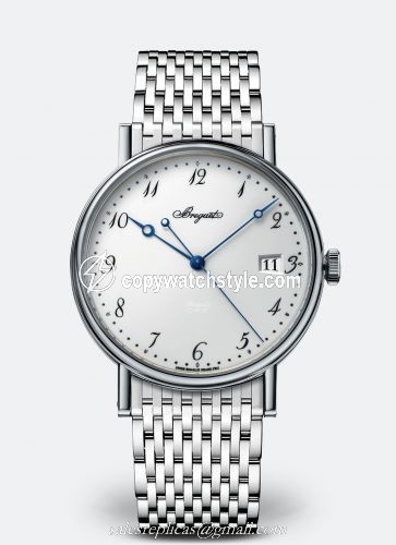 Breguet Classique 5177 White Gold / White / Bracelet 5177BB/29/BV0 Breguet Classique 5177 White Gold / White / Bracelet 5177BB/29/BV0