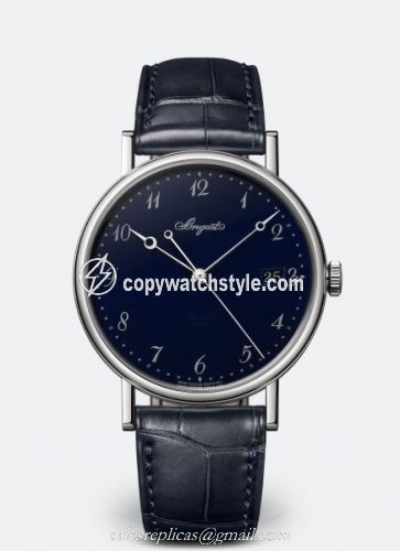 Breguet Classique 5177 White Gold / Blue Enamel 5177BB/2Y/9V6 Breguet Classique 5177 White Gold / Blue Enamel 5177BB/2Y/9V6