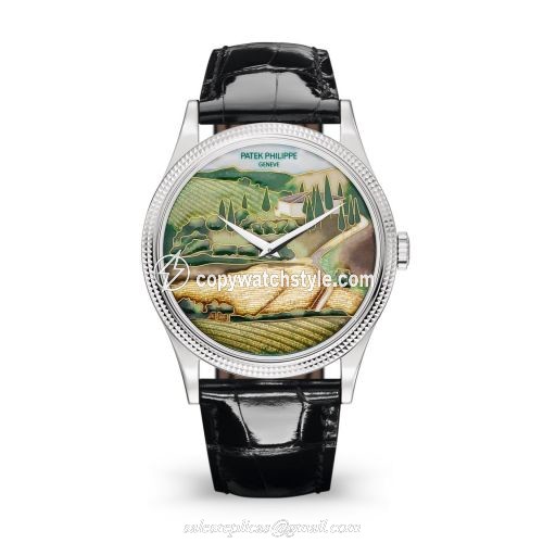 Patek Philippe Calatrava 5177G Italian Scenes / Tuscany 5177G-001
