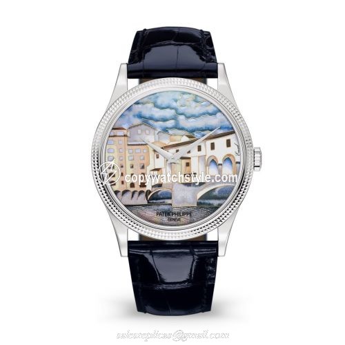 Patek Philippe Calatrava 5177G Italian Scenes / Ponte Vecchio 5177G-011 Patek Philippe Calatrava 5177G Italian Scenes / Ponte Vecchio 5177G-011