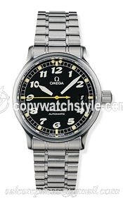 Omega Dynamic III Date Stainless Steel / Black / Bracelet 5200.50.00 Omega Dynamic III Date Stainless Steel / Black / Bracelet 5200.50.00