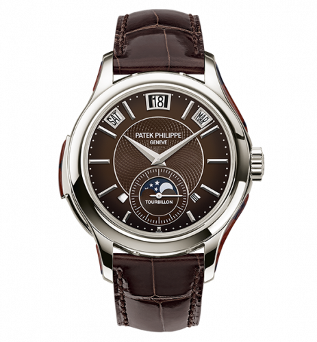 Patek Philippe Tourbillon Minute Repeater Perpetual Calendar 5207 Platinum / Brown 5207/700P-001 Patek Philippe Tourbillon Minute Repeater Perpetual Calendar 5207 Platinum / Brown 5207/700P-001