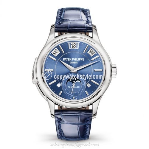 Patek Philippe Tourbillon Minute Repeater Perpetual Calendar 5207 White Gold / Blue 5207G-001 Patek Philippe Tourbillon Minute Repeater Perpetual Calendar 5207 White Gold / Blue 5207G-001