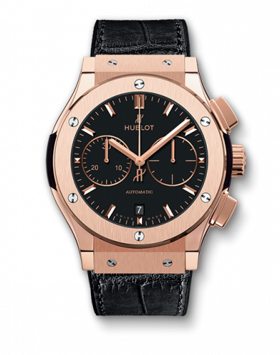 Hublot Classic Fusion 45 Chronograph King Gold / Black 521.OX.1181.LR Hublot Classic Fusion 45 Chronograph King Gold / Black 521.OX.1181.LR