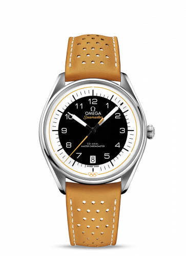 Omega Seamaster Master Co-Axial 39.5 Olympic Timekeeper Stainless Steel / Black / Yellow 522.32.40.20.01.002 Omega Seamaster Master Co-Axial 39.5 Olympic Timekeeper Stainless Steel / Black / Yellow 522.32.40.20.01.002
