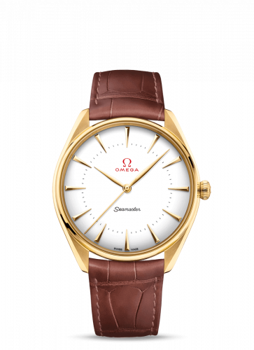 Omega Seamaster Master Co-Axial 39.5 Olympic Games Gold Yellow Gold / Enamel / Alligator 522.53.40.20.04.001 Omega Seamaster Master Co-Axial 39.5 Olympic Games Gold Yellow Gold / Enamel / Alligator 522.53.40.20.04.001