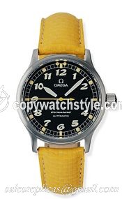 Omega Dynamic III Date Stainless Steel / Black / Yellow Coramide 5250.50.40
