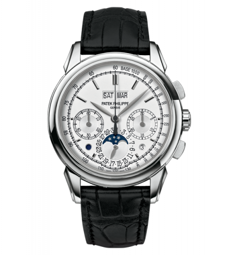 Patek Philippe Perpetual Calendar Chronograph 5270 White Gold / Tachymeter Double Chin 5270G-013 Patek Philippe Perpetual Calendar Chronograph 5270 White Gold / Tachymeter Double Chin 5270G-013