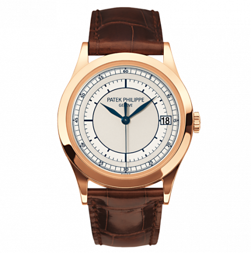 Patek Philippe Calatrava 5296 Scientific Rosegold / Silver 5296R-001 Patek Philippe Calatrava 5296 Scientific Rosegold / Silver 5296R-001