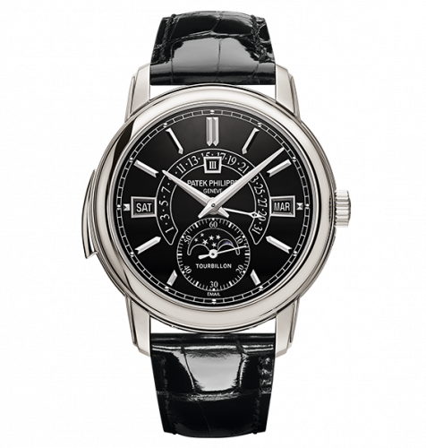 Patek Philippe Tourbillon Minute Repeater Perpetual Calendar 5316 Platinum / Black 5316P-001 Patek Philippe Tourbillon Minute Repeater Perpetual Calendar 5316 Platinum / Black 5316P-001