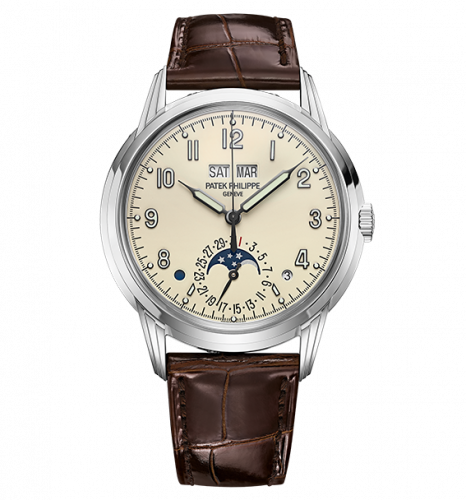 Patek Philippe Perpetual Calendar 5320 White Gold / Cream 5320G-001 Patek Philippe Perpetual Calendar 5320 White Gold / Cream 5320G-001