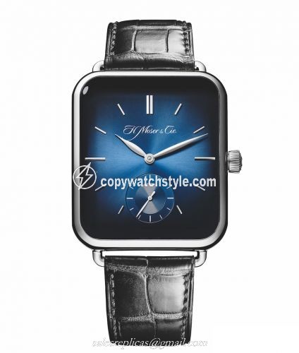 H. Moser & Cie Swiss Alp Watch S White Gold / Blue 5324--0201 H. Moser & Cie Swiss Alp Watch S White Gold / Blue 5324--0201