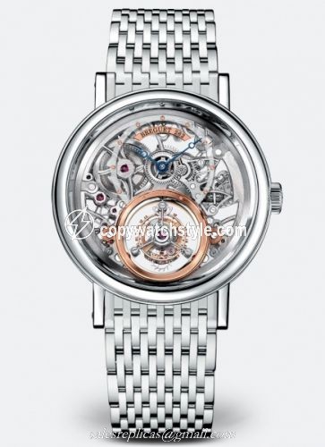 Breguet Tourbillon Messidor Platinum / Bracelet 5335PT/42/PW0