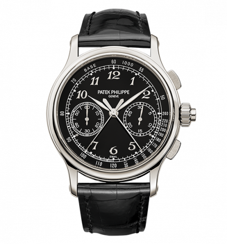 Patek Philippe Split-Seconds Chronograph 5370 Platinum / Black 5370P-001 Patek Philippe Split-Seconds Chronograph 5370 Platinum / Black 5370P-001