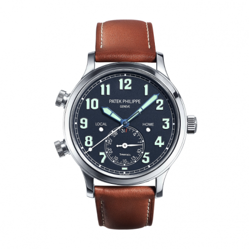 Patek Philippe Calatrava Pilot Travel Time 5524 Tiffany White Gold / Blue 5524G-001 T Patek Philippe Calatrava Pilot Travel Time 5524 Tiffany White Gold / Blue 5524G-001 T